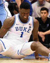  锡安脚踝扭伤预计缺席两周常规赛  